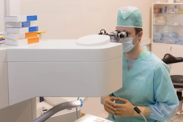 LASIK ophtalmology operation — Stock Photo, Image