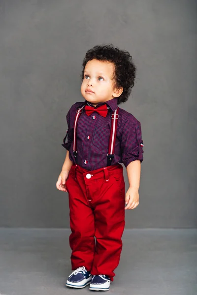 Stylish  baby boy — Stock Photo, Image