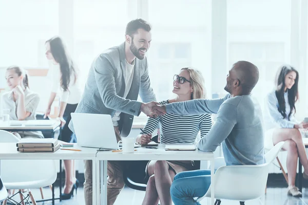 Imprenditori che lavorano — Foto Stock