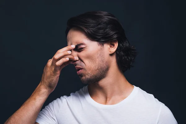 Man expressing disgust — Stock Photo, Image