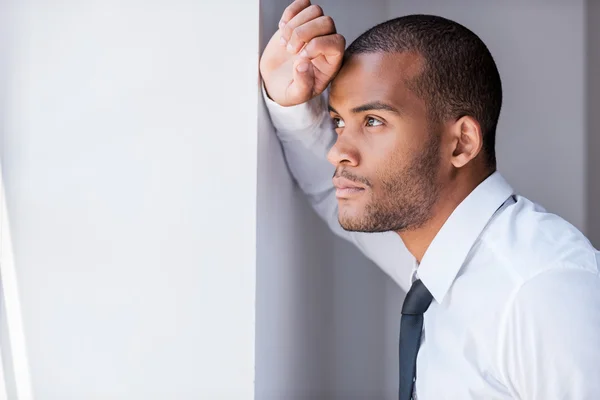 Young man in shirt and tie — Stock Photo, Image