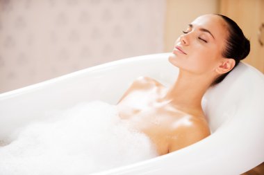 kadın zevk lüks banyo