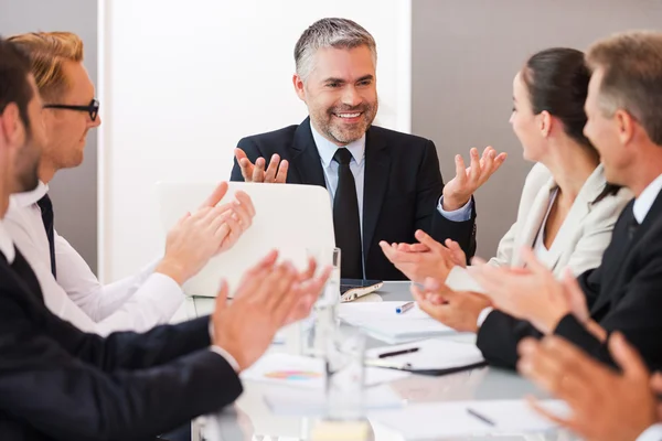 Successful business team. — Stock Photo, Image