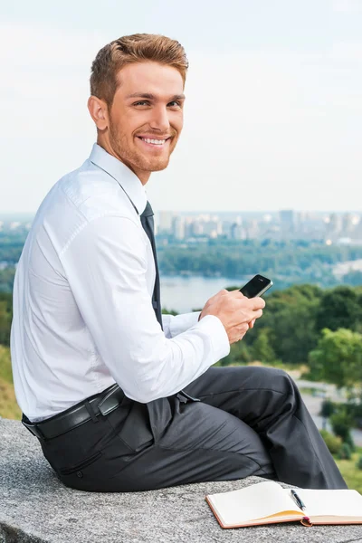 Staying connected — Stock Photo, Image