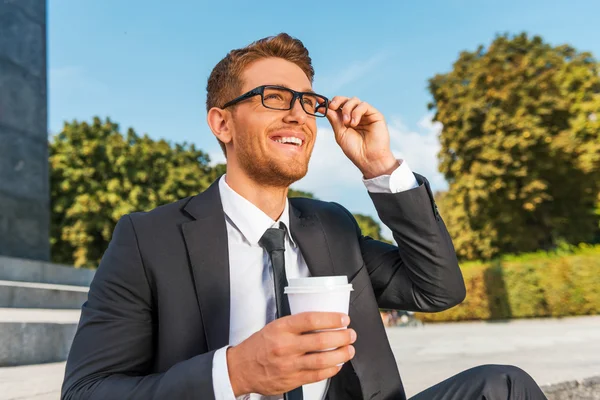 Hombre inspirado. —  Fotos de Stock