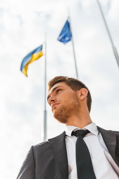 Украинский бизнесмен — стоковое фото