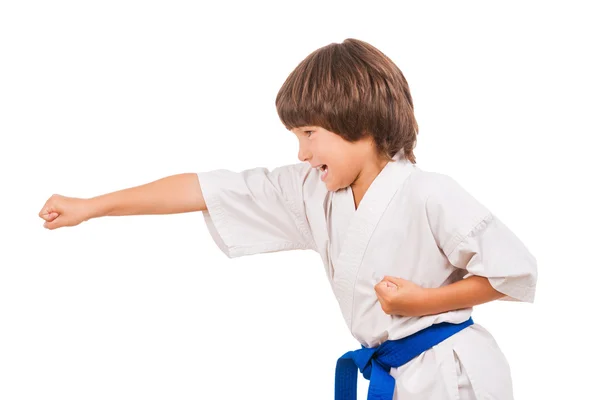 Karate ragazzo — Foto Stock