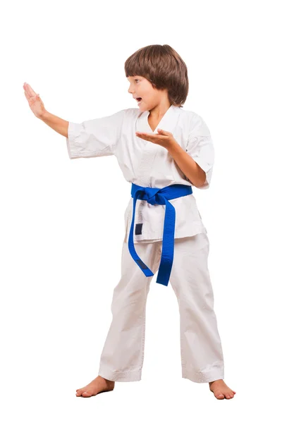 Karate ragazzo — Foto Stock