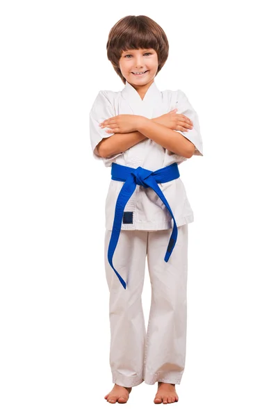 Martial arts boy — Stock Photo, Image