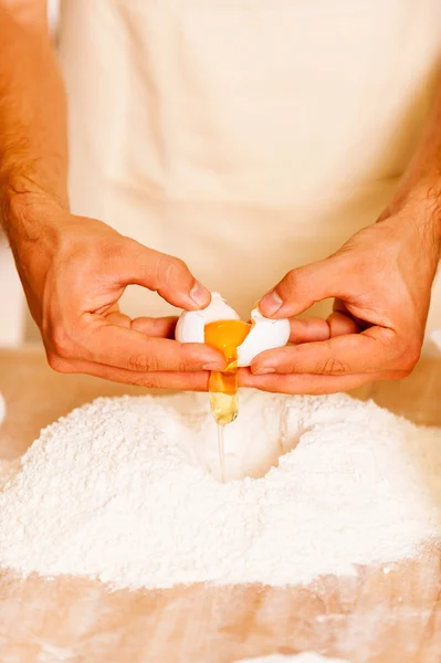 Making dough for pastry — Stock Photo, Image