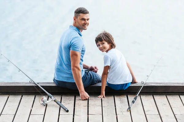 Grote dag voor de visserij. — Stockfoto