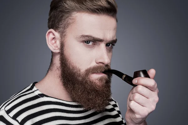 Sailor with pipe. — Stock Photo, Image