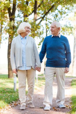 Elele ve yürüyüş üst düzey bir çift