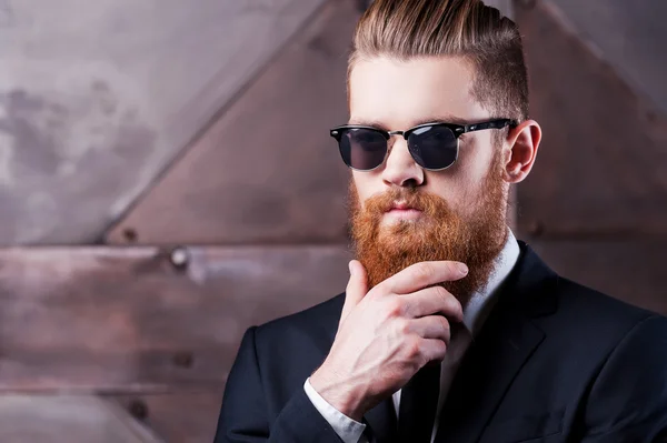 Young man in shirt and tie — Stock Photo, Image