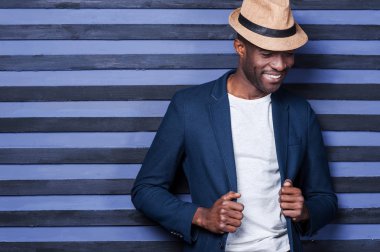 Afrika adam ceketinin ayarlama