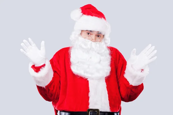 Frustrated Santa Claus — Stock Photo, Image