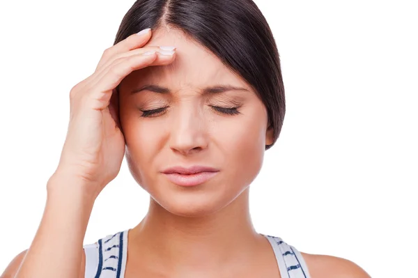 Depressed young woman — Stock Photo, Image