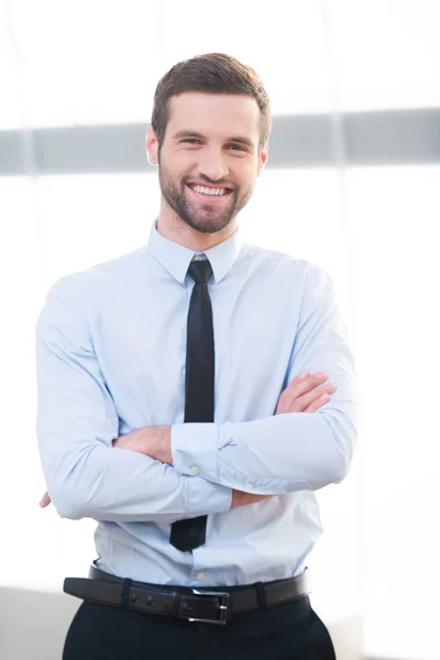 Confident young businessman Royalty Free Stock Images