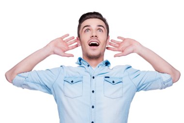 Şaşırdım genç adam.