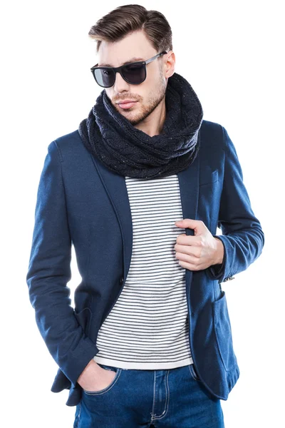 Fashionable young man in casual wear — Stock Photo, Image
