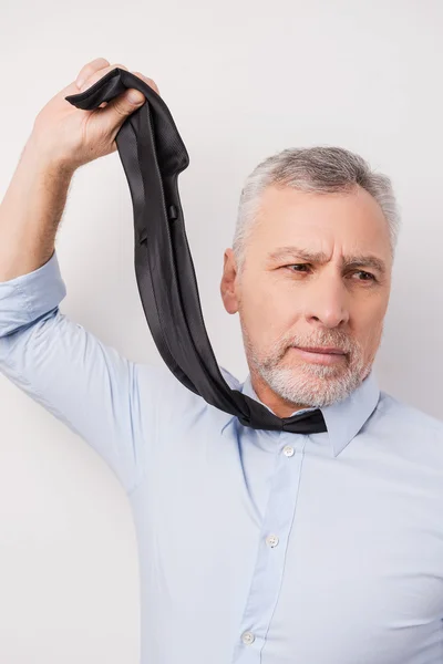 Frustrated senior man — Stock Photo, Image