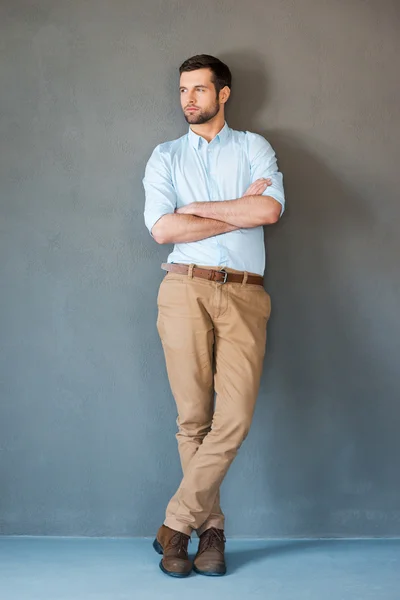 Handsome young man in shirt — Stock Photo, Image