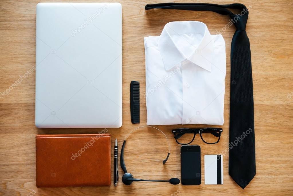 Clothing personal accessories for businessman Photo ©gstockstudio 71483239