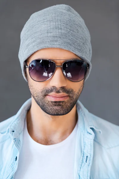 Handsome young man in eyewear — Stock Photo, Image