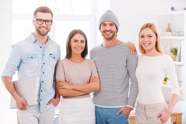 Ofisteki iş adamları