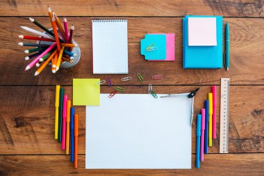 Okul malzeme ahşap tablo