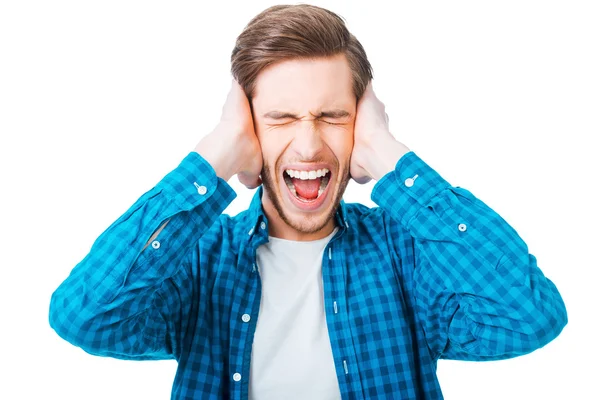 Frustrated young man — Stock Photo, Image