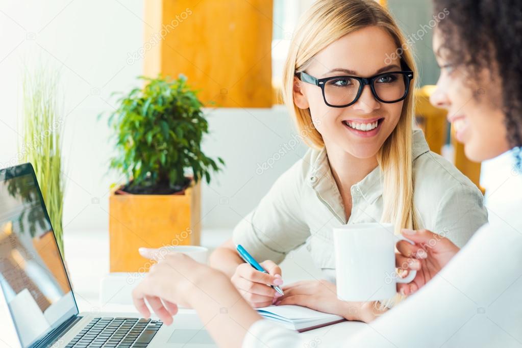 women at their working place