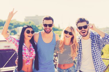 young people bonding to each other