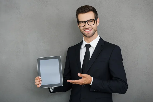 Young handsome businessman — Stock Photo, Image