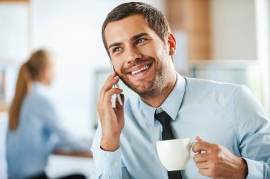 yakışıklı genç işadamı