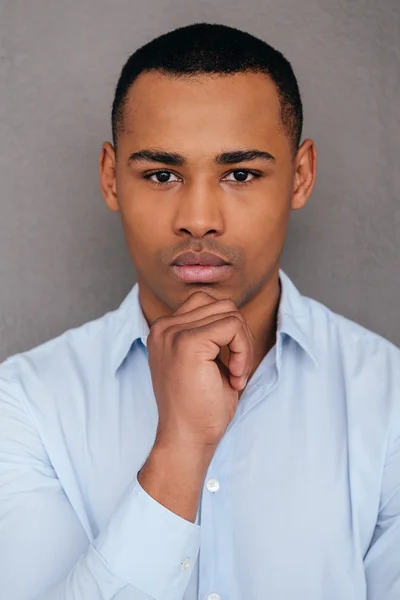 Confident young African man — Stock Photo, Image