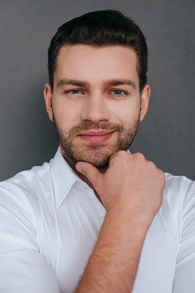 Confident young man — Stock Photo, Image