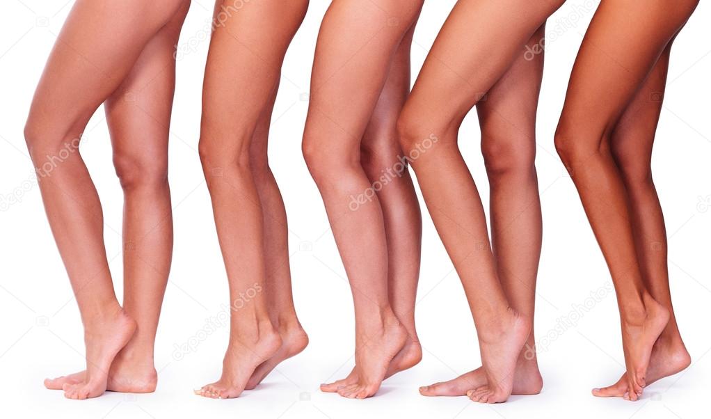 Perfect legs of women