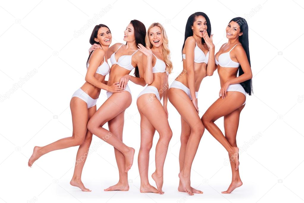 Women in lingerie posing