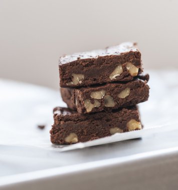 çikolatalı cevizli kek