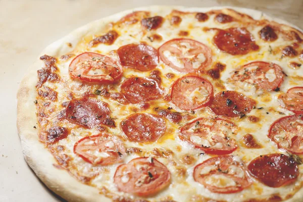 sıcak biberli pizza