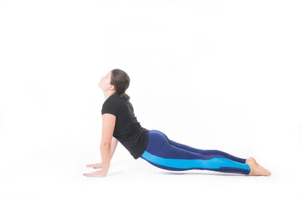 Postura de Yoga Cobra —  Fotos de Stock