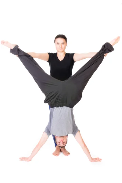 Gente enseñando gimnasia —  Fotos de Stock