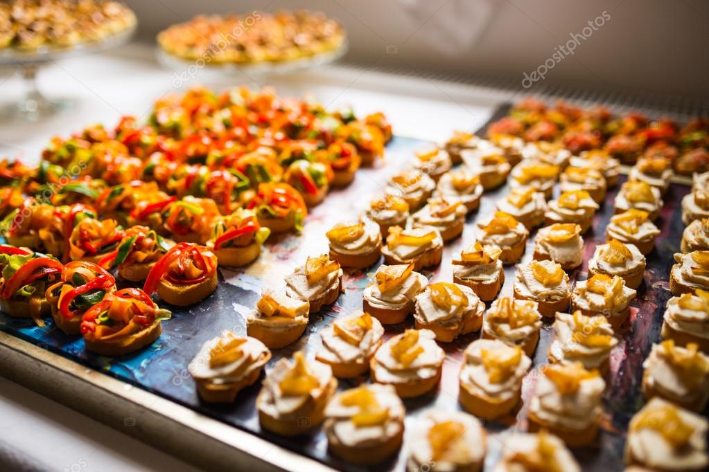 canapes para eventos