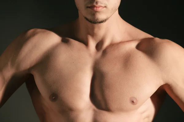 Mannens bröst torso — Stockfoto