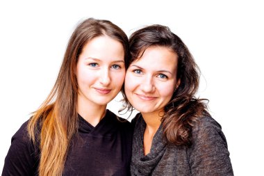 gülümseyen kadın kılığında 