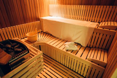 Ahşap sauna odası 