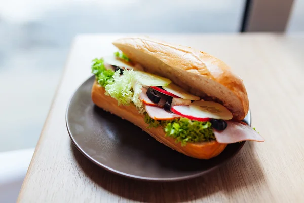 Frische im Sandwich — Stockfoto