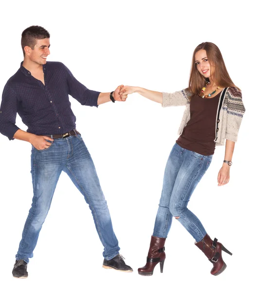 Couple dancing — Stock Photo, Image