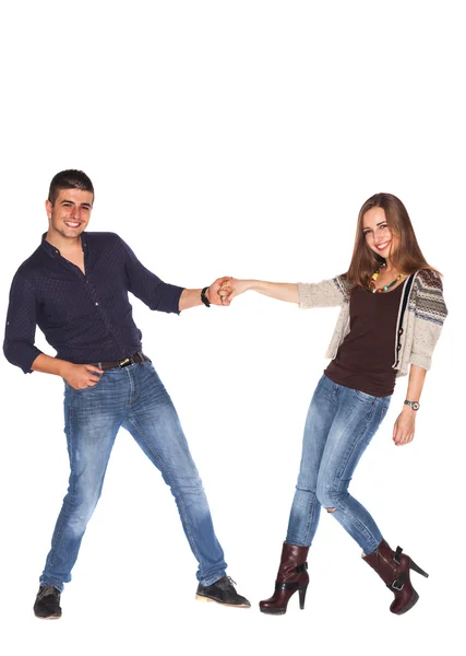 Couple dancing — Stock Photo, Image